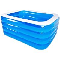 YANXIH Piscina Familiar al Aire Libre- Piscina Rectangular para niños- Fácil de Montar- 150-180-200-305cm (Size : 1.5M)